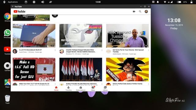 Whitefire os... Android desktop os смотреть онлайн