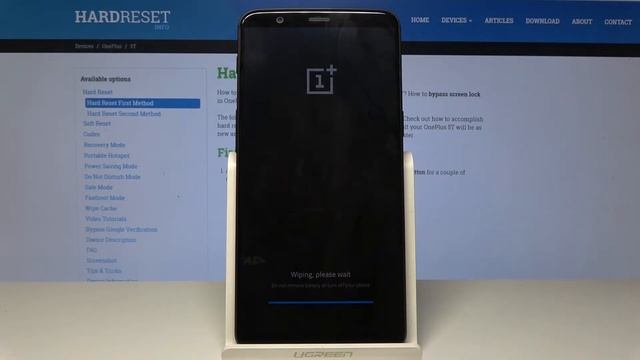 How to Wipe Cache Partition in OnePlus 5T - Reset Cache Files