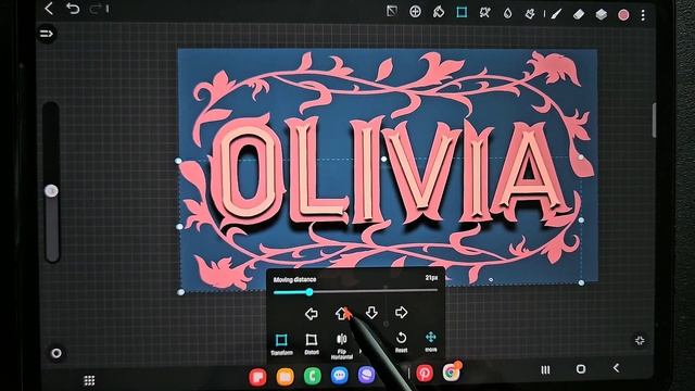 HIPAINT | How To Make Typography Illustration In Hipaint | Hipaint Time-lapse Drawing