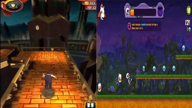 Temple Jungle Run Oz Lost Castle vs Boney The Runner смотреть онлайн