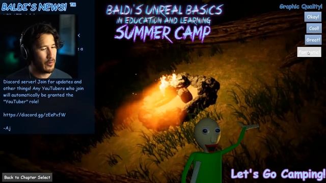 Baldi's Unreal Basics: Campfire Song смотреть онлайн