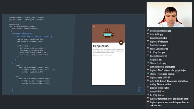 Let’s build an Android UI with Jetpack Compose (Mobile Twente & JUG Lodz meetups) смотреть онлайн