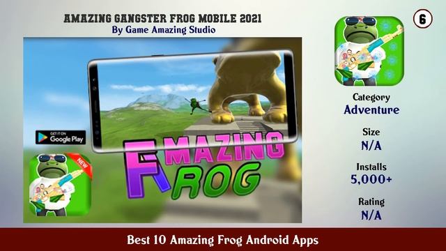 Best 10 Amazing Frog Android Apps смотреть онлайн