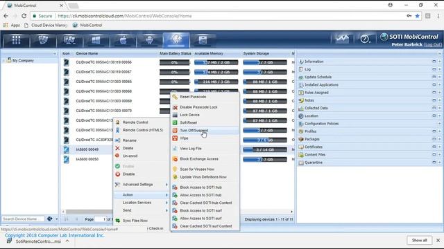 Soti with CLI Android client смотреть онлайн