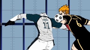 Nagi five stage volley revolver goal | Blue Lock manga animation