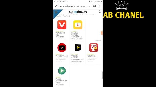 Cara mendonwlod tubemate apk android смотреть онлайн