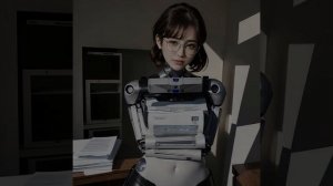 [AI Art] Android secretary