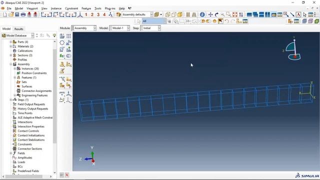 Abaqus Tutorial: Modeling of analysis of Reinforced Concrete beam using Abaqus.