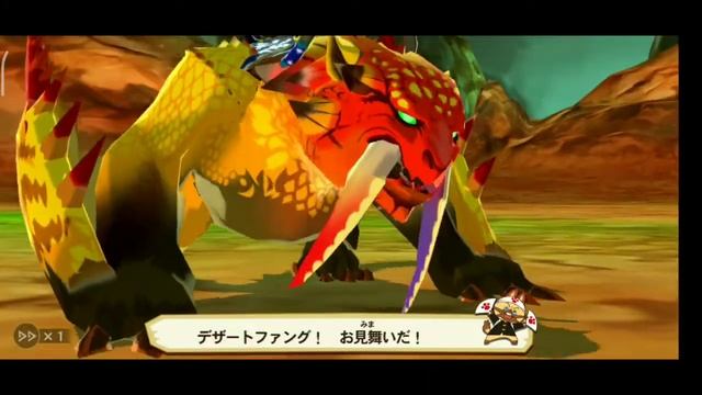 MONOBLOS HUNTING HORN MONSTER HUNTER STORIES ANDROID GAMEPLAY смотреть онлайн