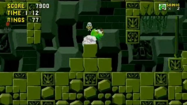 Sonic 1 2013 (Android) Labyrinth Zone Act3 Super Sonic Gameplay смотреть онлайн