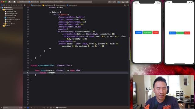 SwiftUI Clean Coding with Custom View Modifiers смотреть онлайн