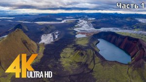 Bird's Eye View of ICELAND in 4K UHD - 8 HOUR Aerial Film with Relaxing Music-1