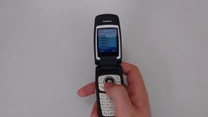 Samsung SGH-E760 Mobile phone menu browse, ringtones, games, wallpapers