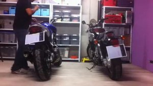 Yamaha BT 1100 Bulldog with Yamaha V-Max