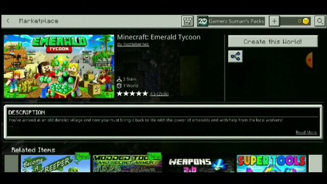 Minecraft: Emerald Tycoon mod for PE || #6 || MCPE || FREE || смотреть онлайн
