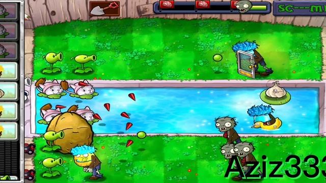 PVZ MH Gemeplay - level 3-10 Aziz333 Verry hard mode смотреть онлайн