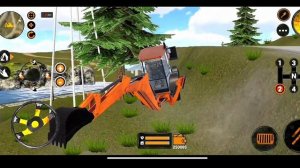 Backhoe Loader Simulator Gameplay | JCB Simulator | Android Gameplay