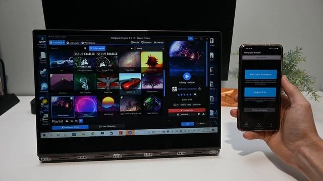 Get Live Wallpaper Engine On Android!