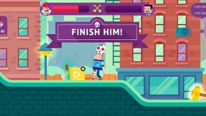 Bowmasters Turnamen "Lil Dump" Jeremy 1 vs 7 Player Gameplay IOS android