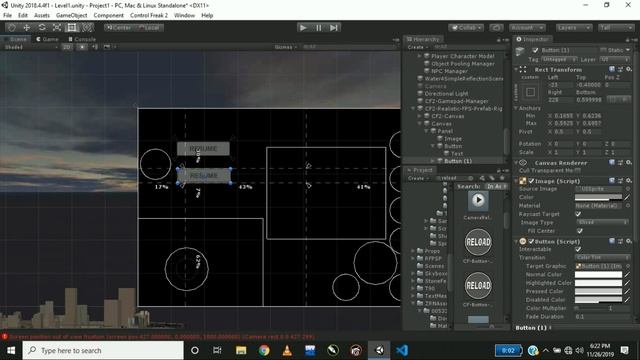 HOW TO USE FIRST PERSON SHOOTER (RFPS & CF2) in Unity + code| FPS Controller | UNITY5 | HINDI/URDU смотреть онлайн