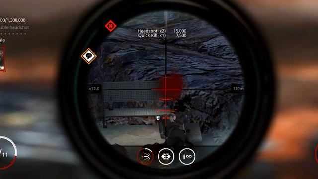 Hitman sniper chapter-4 mission-12 | Get a score of 1,300,000 including a double headshot смотреть онлайн