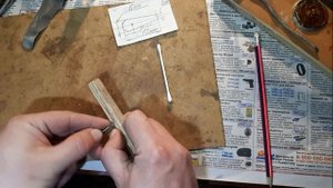 Легендарная зимняя мормышка родом из СССР своими руками.