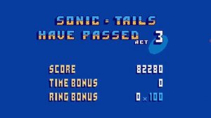 Sonic 2 8 Bit SMS Remake