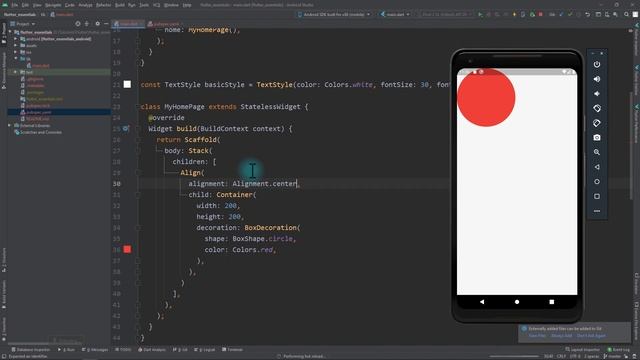 Flutter Align Widget - Flutter Widget Essentials #10 | Flutter UI Design Tutorial