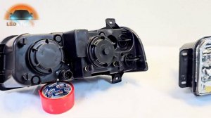 Фары для МАЗ. Установка Bi Led. Усовершенствование света фар.