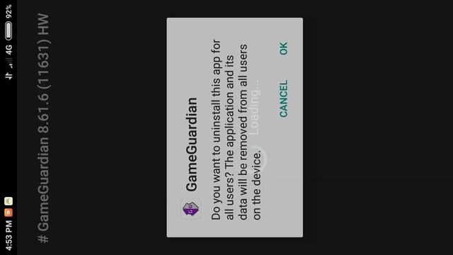 Use Gameguardian on your phone