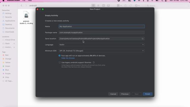 Modern Android App Development Basics | Install Android Studio | First Project смотреть онлайн