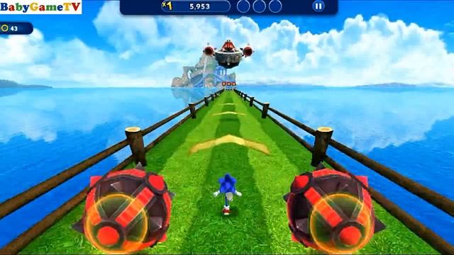 Sonic Dash Fun Android Game смотреть онлайн