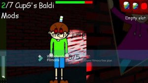 CupGabriel's Modding Schoolhouse CHAPTER 3: The return of  The random guy - Baldi's Basics V1.4.3Mo