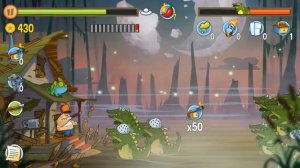Swamp Attack - Episode 3. Level 10. Android Gameplay
