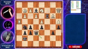 Epic Chess Engine Battle: How Stockfish 16 Exploited Revenge's Fatal Mistake!