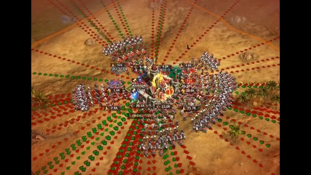 Alliance Castle Attack Time Lapse - War and Order Battle Gameplay смотреть онлайн