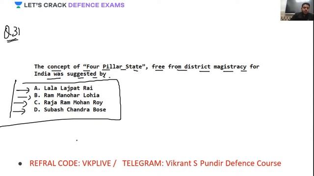 Toppers Level Mock Test | General Studies | Target CDS 2021 | Vikrant Pundir смотреть онлайн