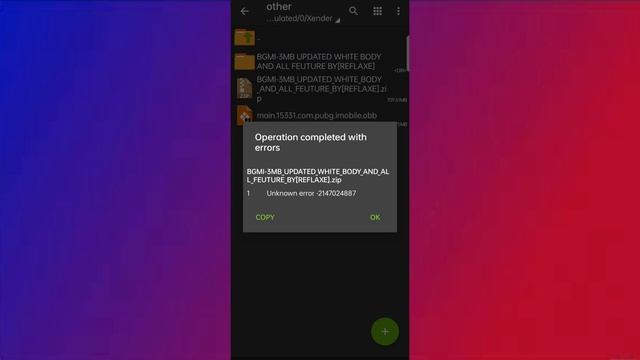 PERMANENT FIX ZARCHIVER operation completed with errors | easy and 100% working trick @officialxpro смотреть онлайн