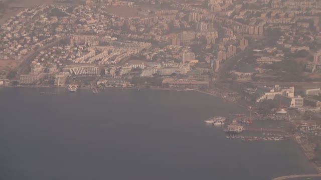 Приземление в Акабе / Landing in Aqaba