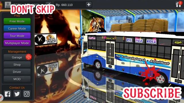 🤩🥳 NEW LAND DUST MOD 🤯 REALISTIC CODE RELIESD FOD BUSSID 😊 How to download and add TAMIL  🔥 v3.7.1