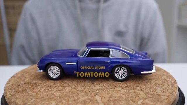 Toy Cars Aston Martin Classic DB5 Diecast Miniatur Mobil Mobilan Mainan Anak Tomtomo