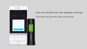 ColorMeter Pro- Innovative color measuring tool connected to your phone
