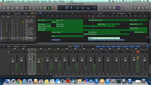 My first try producing EDM with Logic Pro X! :)