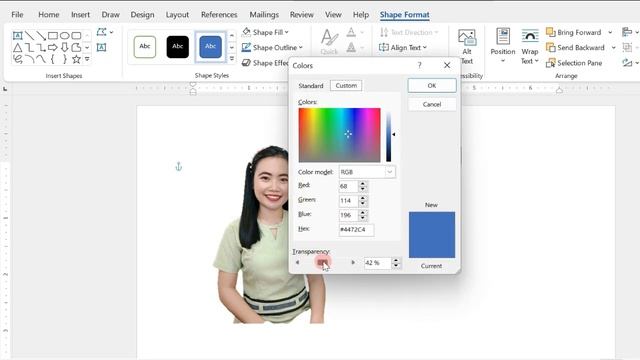 2X2 ID PICTURE: CREATE AND PRINT USING MS WORD