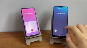 Outgoing Call Samsung S10e , Incoming Call Samsung A50