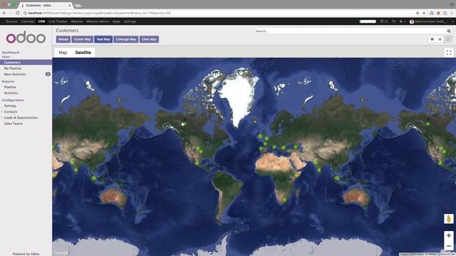 Odoo | Google Map | GPS | Integration | ERP System | Tracking System | Skylark смотреть онлайн