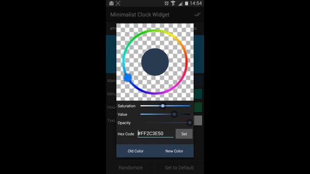 Minimalist Clock Widget (by JrL) - app for android. смотреть онлайн