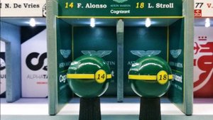 Aston Martin team 2023 Formula Ball