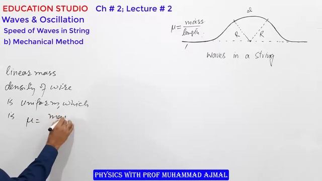 Speed of Wave in String|Lec # 2|BS Physics/Math|Dimension Method|Speed of wave by Mechanical Method смотреть онлайн