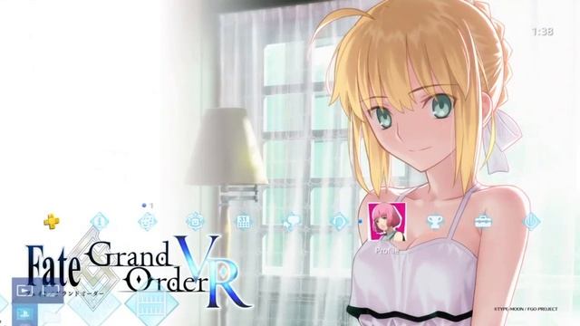Fate/Grand Order VR "Artoria Pendragon" Special Free PS4 Theme смотреть онлайн